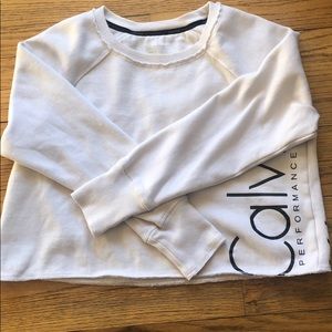 Cropped Calvin Klein sweater